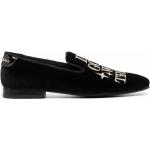 Chaussures casual Philipp Plein noires en velours à bouts carrés Pointure 41 look casual pour homme en promo 