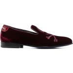 Chaussures casual Philipp Plein rouges en cuir de veau à bouts en amande Pointure 41 look casual pour homme en promo 