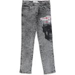 Jeans Philipp Plein gris en coton à clous Taille 10 ans pour garçon de la boutique en ligne Yoox.com avec livraison gratuite 