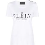 T-shirts à imprimés Philipp Plein blancs en jersey à manches courtes à col rond pour femme 