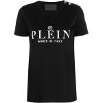 T-shirts à imprimés Philipp Plein noirs en jersey à manches courtes à col rond pour femme 