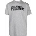 T-shirts à imprimés Philipp Plein gris à manches courtes pour homme en promo 