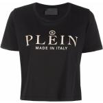 T-shirts à imprimés Philipp Plein noirs en jersey à manches courtes à col rond pour femme en promo 
