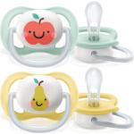 Tétines en silicone Philips Avent beiges nude en silicone 