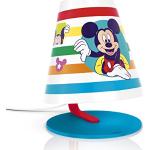 Lampes de table Philips multicolores Mickey Mouse Club Mickey Mouse 