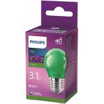 Ampoules Philips verts en plastique 