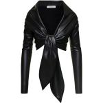 Vestes en cuir Philosophy di Lorenzo Serafini noires en cuir Taille XS look fashion pour femme 