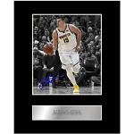 Photo dédicacée de Nikola Jokic Denver Nuggets #01 NBA