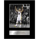 Photo dédicacée encadrée Stephen Curry Golden State Warriors #3