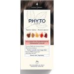 Phyto - Coloration Permanente 4 Châtain Kit coloration 112 ml