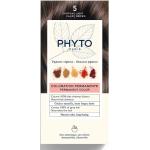 Phyto - Coloration Permanente 5 Châtain Clair Kit coloration 112 ml