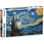 Piatnik, Vincent Van Gogh Nuit Etoilée Puzzle d'art 1000 Pièces-Fabriqué en Autriche-5403, 5403, One Colour