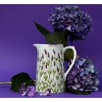 Pichets violet lavande à motif fleurs 800 ml 