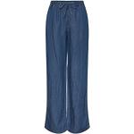 Pantalons Pieces bleus Taille XL look fashion pour femme 