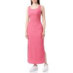 Maxis robes Pieces roses maxi sans manches à col rond Taille M look casual pour femme 