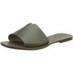 Sandales plates Pieces en cuir à motif tortues à bouts ouverts Pointure 39 look fashion pour femme 