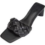 Sandales Pieces noires Pointure 37 look fashion pour femme 