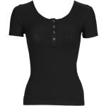 T-shirts Pieces noirs Taille XS pour femme 