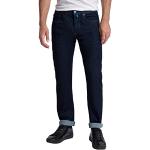 Jeans Pierre Cardin bleues foncé bruts bio stretch W35 look fashion pour homme 