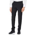 Pantalons de costume Pierre Cardin noirs Taille XXL look fashion pour homme 