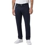 Pantalons Pierre Cardin Lyon bleues saphir tapered W38 look fashion pour homme 
