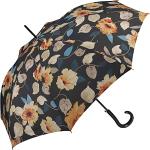 Parapluies automatiques Pierre Cardin noirs à fleurs look fashion pour femme 