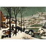 Pieter Bruegel l'Ancien – Hunters in the Snow (hiver) – Taille moyenne – Mat – Sans cadre