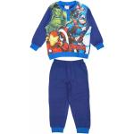 Pyjamas bleus en coton enfant The Avengers look sportif 