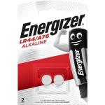 Pile bouton alcaline Energizer LR44-A76, pack de 2