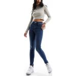 Jeans skinny Pimkie bleus en viscose délavés Taille XS pour femme en promo 