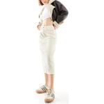 Jupes velours Pimkie blanches en velours mi-longues Taille L classiques pour femme en promo 
