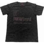 T-shirts noirs Pink Floyd Taille L look Rock pour femme 