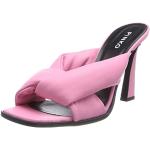 Sandales à talons Pinko roses en cuir Nappa Pointure 35 look fashion pour femme 