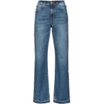 Jeans évasés Pinko bleus à franges W24 L29 pour femme 
