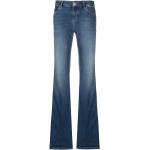 Jeans évasés Pinko bleus en coton mélangé délavés W25 L28 pour femme en promo 