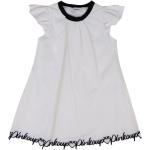 Robes Pinko blanches à logo en popeline Taille 5 ans pour fille de la boutique en ligne Miinto.fr avec livraison gratuite 