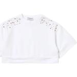 Sweatshirts Pinko blancs à strass Taille 10 ans pour fille de la boutique en ligne Miinto.fr avec livraison gratuite 