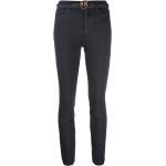 Jeans skinny Pinko gris anthracite en coton mélangé éco-responsable W24 L29 pour femme en promo 