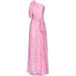 Robes de cocktail Pinko roses à imprimé animal longues Taille XS pour femme 