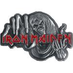 Badges rouges Iron Maiden 