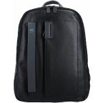 Piquadro Pulse sac à dos en cuir 40 cm compartiment pour ordinateur portable black (CA3869P15-N)