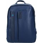 Piquadro Pulse sac à dos en cuir 40 cm compartiment pour ordinateur portable midnight blue (CA3869P15-BLU3)