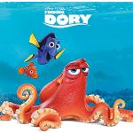 Pixar Finding Dory (Dory, Nemo & Hank) 40 x 40 cm Toile Imprimée