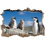 Autocollants Pixxprint à motif pingouins 