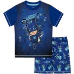 Pyjamas bleus Pyjamasques Yoyo look fashion pour garçon de la boutique en ligne Amazon.fr 