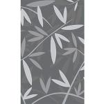 Papier peint intissé gris motif bambou, 250 cm X 150 cm, nuances de gris sur fond gris clair