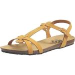 Sandales nu-pieds Plakton jaunes Pointure 37 look fashion pour femme 