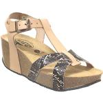 Sandales nu-pieds Plakton marron Pointure 39 look fashion pour femme 