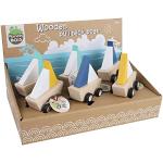 Jouets en bois en bois à motif bateaux 