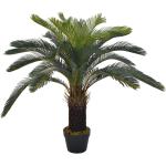 Palmiers artificiels vertes en plastique 